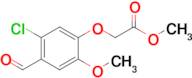 Methyl 2-(5-chloro-4-formyl-2-methoxyphenoxy)acetate