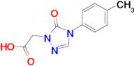 2-(5-Oxo-4-(p-tolyl)-4,5-dihydro-1H-1,2,4-triazol-1-yl)acetic acid