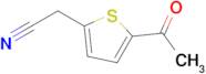 2-(5-Acetylthiophen-2-yl)acetonitrile