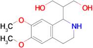 2-(6,7-Dimethoxy-1,2,3,4-tetrahydroisoquinolin-1-yl)propane-1,3-diol