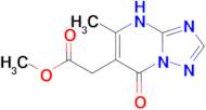 methyl 2-{5-methyl-7-oxo-4H,7H-[1,2,4]triazolo[1,5-a]pyrimidin-6-yl}acetate