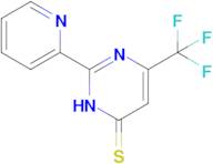 2-(pyridin-2-yl)-6-(trifluoromethyl)-3,4-dihydropyrimidine-4-thione