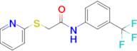 2-(Pyridin-2-ylthio)-N-(3-(trifluoromethyl)phenyl)acetamide