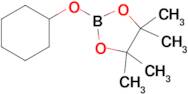 2-(Cyclohexyloxy)-4,4,5,5-tetramethyl-1,3,2-dioxaborolane