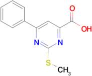 2-(Methylthio)-6-phenylpyrimidine-4-carboxylic acid