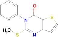 2-(Methylthio)-3-phenylthieno[3,2-d]pyrimidin-4(3H)-one