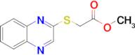 Methyl 2-(quinoxalin-2-ylthio)acetate