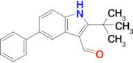2-(Tert-butyl)-5-phenyl-1H-indole-3-carbaldehyde