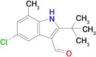 2-(Tert-butyl)-5-chloro-7-methyl-1H-indole-3-carbaldehyde