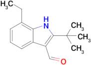 2-(Tert-butyl)-7-ethyl-1H-indole-3-carbaldehyde