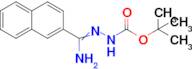 N'-[amino(naphthalen-2-yl)methylidene](tert-butoxy)carbohydrazide