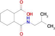 2-(Isobutylcarbamoyl)cyclohexane-1-carboxylic acid