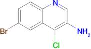 6-Bromo-4-chloroquinolin-3-amine