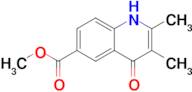 Methyl 2,3-dimethyl-4-oxo-1,4-dihydroquinoline-6-carboxylate