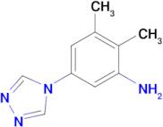 2,3-Dimethyl-5-(4H-1,2,4-triazol-4-yl)aniline