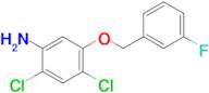 2,4-Dichloro-5-((3-fluorobenzyl)oxy)aniline