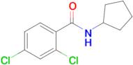 2,4-Dichloro-N-cyclopentylbenzamide