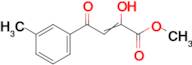 methyl 2-hydroxy-4-(3-methylphenyl)-4-oxobut-2-enoate