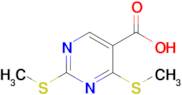 2,4-Bis(methylthio)pyrimidine-5-carboxylic acid