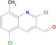 2,5-Dichloro-8-methylquinoline-3-carbaldehyde