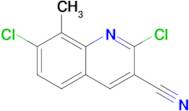 2,7-Dichloro-8-methylquinoline-3-carbonitrile