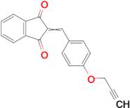 2-[[4-(2-Propyn-1-yloxy)phenyl]methylene]-1H-indene-1,3(2H)-dione