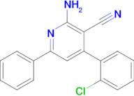 2-Amino-4-(2-chlorophenyl)-6-phenylnicotinonitrile