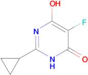 2-cyclopropyl-5-fluoro-6-hydroxy-3,4-dihydropyrimidin-4-one