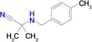 2-Methyl-2-((4-methylbenzyl)amino)propanenitrile