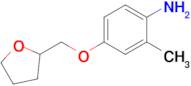 2-Methyl-4-((tetrahydrofuran-2-yl)methoxy)aniline