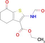 Ethyl 2-formamido-7-oxo-4,5,6,7-tetrahydrobenzo[b]thiophene-3-carboxylate