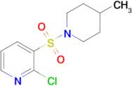 2-Chloro-3-((4-methylpiperidin-1-yl)sulfonyl)pyridine