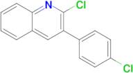 2-Chloro-3-(4-chlorophenyl)quinoline