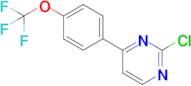 2-Chloro-4-(4-(trifluoromethoxy)phenyl)pyrimidine