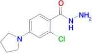 2-Chloro-4-(pyrrolidin-1-yl)benzohydrazide