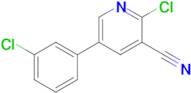 2-Chloro-5-(3-chlorophenyl)nicotinonitrile