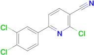 2-Chloro-6-(3,4-dichlorophenyl)nicotinonitrile