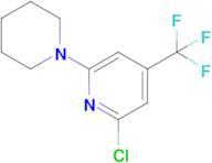 2-Chloro-6-(piperidin-1-yl)-4-(trifluoromethyl)pyridine