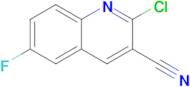 2-Chloro-6-fluoroquinoline-3-carbonitrile