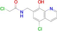 2-Chloro-N-((5-chloro-8-hydroxyquinolin-7-yl)methyl)acetamide