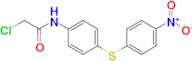 2-Chloro-N-(4-((4-nitrophenyl)thio)phenyl)acetamide