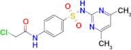 2-Chloro-N-(4-(N-(4,6-dimethylpyrimidin-2-yl)sulfamoyl)phenyl)acetamide