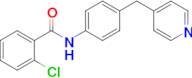 2-Chloro-N-(4-(pyridin-4-ylmethyl)phenyl)benzamide