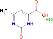 6-methyl-2-oxo-2,3-dihydropyrimidine-4-carboxylic acid hydrochloride