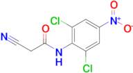 2-Cyano-N-(2,6-dichloro-4-nitrophenyl)acetamide