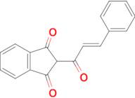 2-Cinnamoyl-1H-indene-1,3(2H)-dione