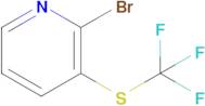 2-Bromo-3-((trifluoromethyl)thio)pyridine