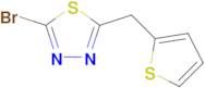 2-Bromo-5-(thiophen-2-ylmethyl)-1,3,4-thiadiazole