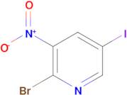 2-Bromo-5-iodo-3-nitropyridine