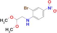 2-Bromo-N-(2,2-dimethoxyethyl)-4-nitroaniline